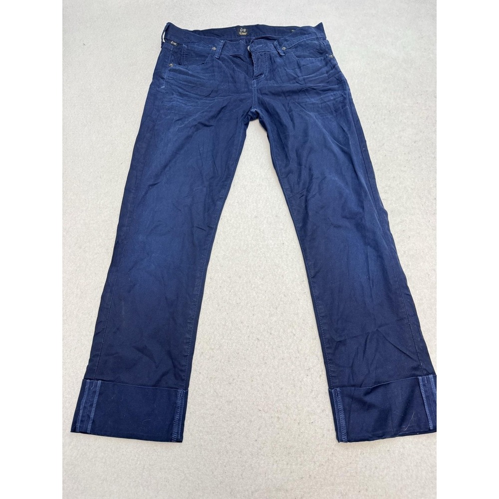 Citizens Of Humanity Dani Jeans Womens 26 Blue Cropped Straight Leg Denim USA